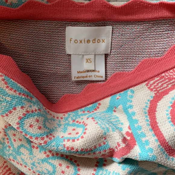 NORDSTROM FOXIEDOX MINI DRESS SIZE XS - Picture 2 of 2